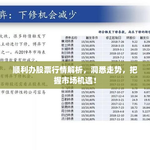 顺利办股票行情解析，洞悉走势，把握市场机遇！