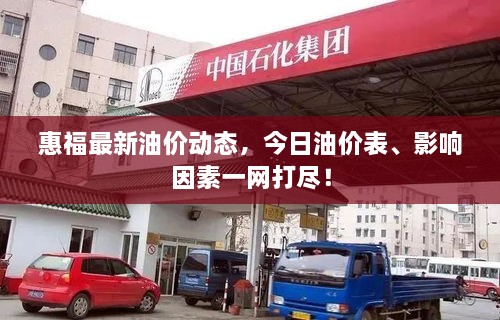 惠福最新油价动态，今日油价表、影响因素一网打尽！