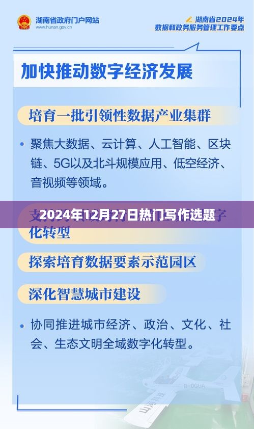2025年12月27日热门写作选题大揭秘