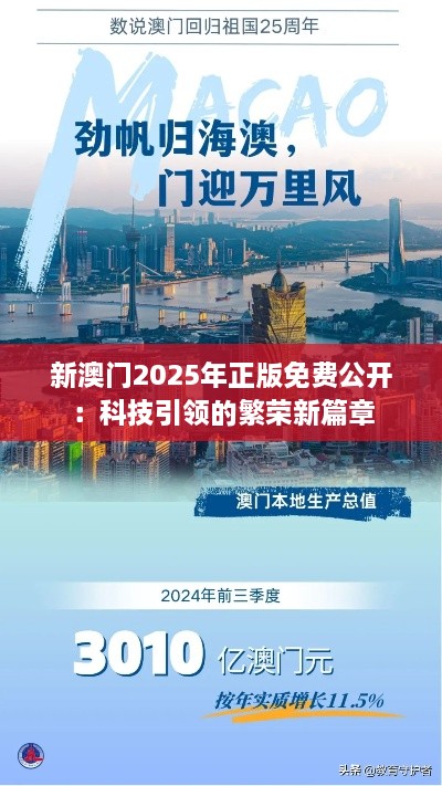 新澳门2025年正版免费公开：科技引领的繁荣新篇章