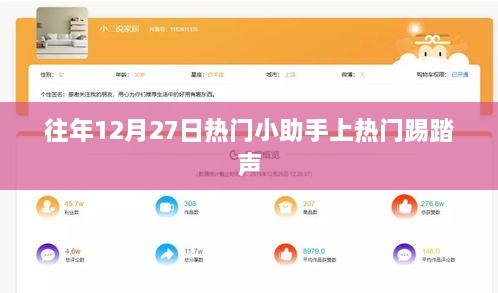往年年末踢踏声盛行，小助手带你重温热潮
