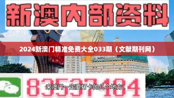 2025新澳门精准免费大全033期（文献期刊网）