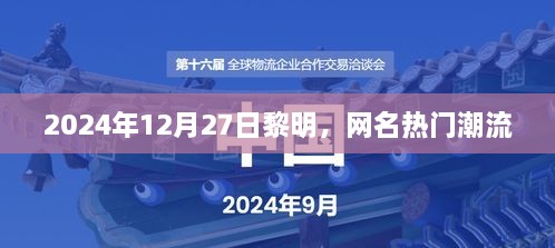 2025年黎明热门潮流网名趋势解析