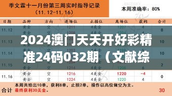 2025澳门天天开好彩精准24码032期（文献综述模板）