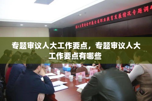 专题审议人大工作要点，专题审议人大工作要点有哪些 