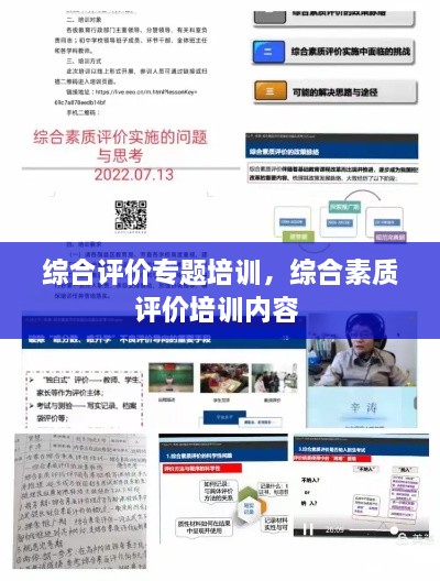 综合评价专题培训，综合素质评价培训内容 