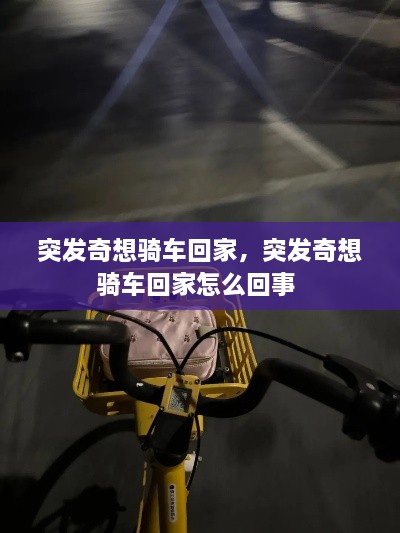 突发奇想骑车回家，突发奇想骑车回家怎么回事 