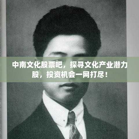 中南文化股票吧，探寻文化产业潜力股，投资机会一网打尽！